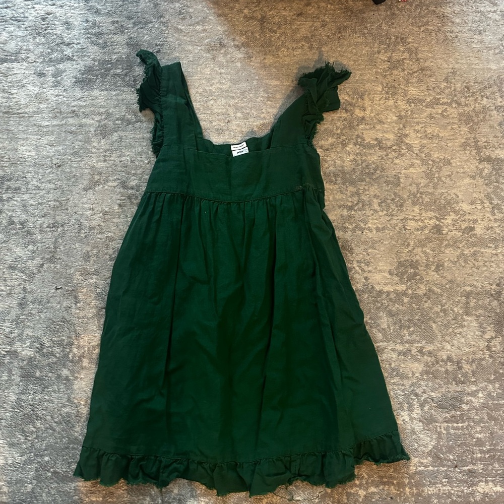 Aerie Deep Green Casual Dress